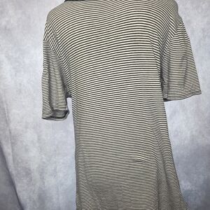 PacSun Black and White Striped Tee